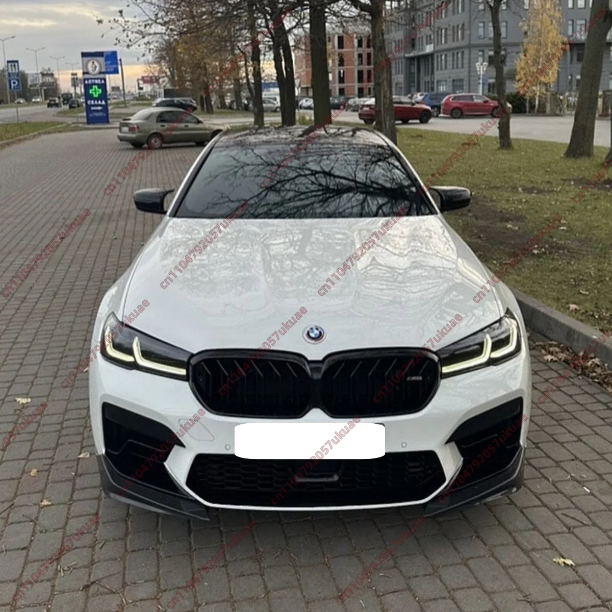 Front Bumper Lip Splitter & Canards for BMW 5 Series M5 F90 LCI 2021-2024 Glossy Black ABS Cover Bodykit Tuning Under Chin Trim
Front Bumper Lip Splitter & Canards for BMW 5 Series M5 F90 LCI 2021-2024 Glossy Black ABS Cover Bodykit Tuning Under Chin Trim