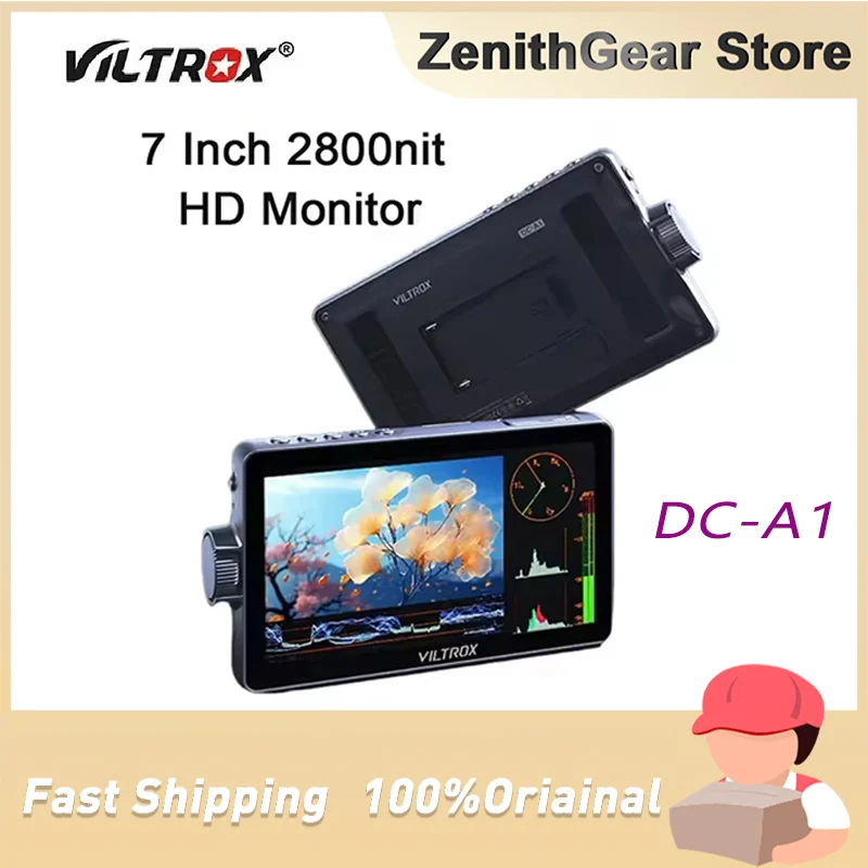 Viltrox DC-A1 Монитор цифровой камеры 7-дюймовый широкий монитор 2800 нит 1080P 4K HDMI Монитор с сенсорным экраном для Sony Nikon Fujifilm
Viltrox DC-A1 Монитор цифровой камеры 7-дюймовый широкий монитор 2800 нит 1080P 4K HDMI Монитор с сенсорным экраном для Sony Nikon Fujifilm