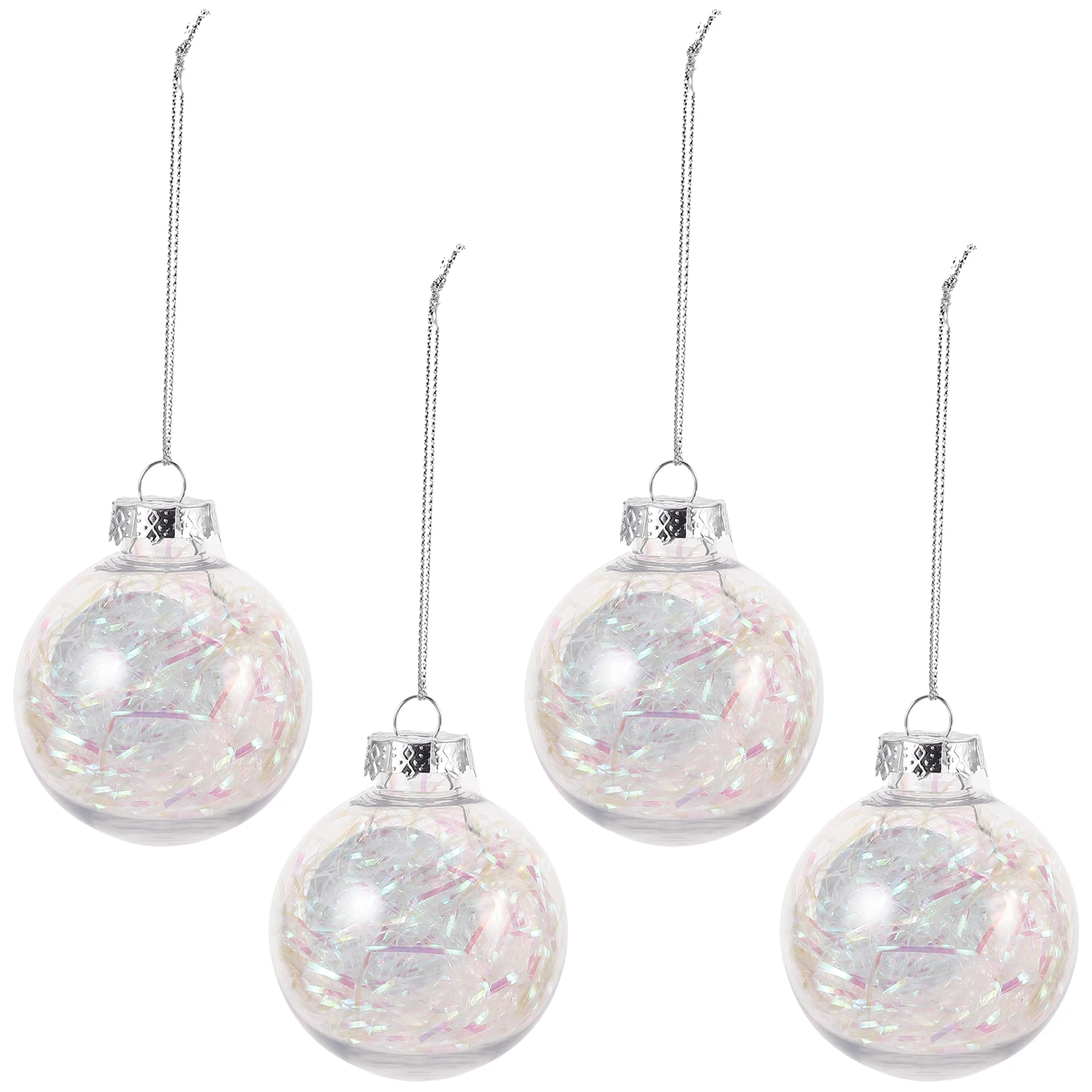 4 Pcs Christmas Balls Clear Shatterproof naments Plastic Light Bulb Decorations for Tree Crafts Baubles Holiday Gifts Party
4 Pcs Christmas Balls Clear Shatterproof naments Plastic Light Bulb Decorations for Tree Crafts Baubles Holiday Gifts Party