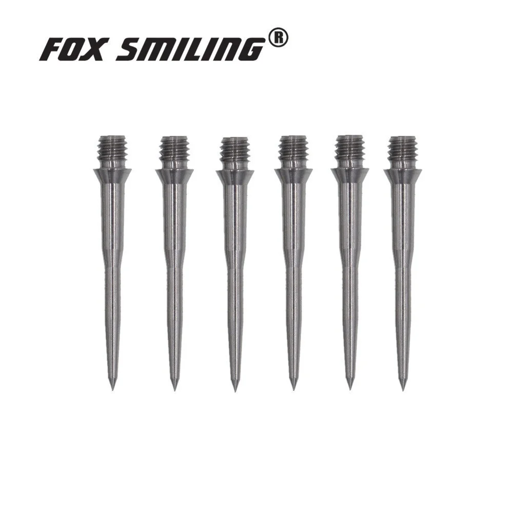 FOX SMILING 6 шт., точки преобразователя со стальным наконечником для дротиков 2BA, сменные наконечники
FOX SMILING 6 шт., точки преобразователя со стальным наконечником для дротиков 2BA, сменные наконечники