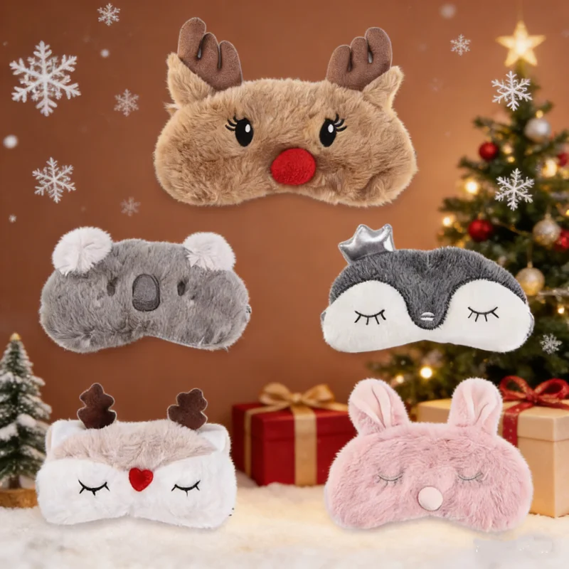 1 шт., рождественская плюшевая маска для глаз с изображением лося, мультяшный чехол для сна, чехол для путешествий и домашней вечеринки, подходящий подарок для теней для век
1 шт., рождественская плюшевая маска для глаз с изображением лося, мультяшный чехол для сна, чехол для путешествий и домашней вечеринки, подходящий подарок для теней для век