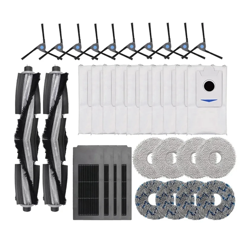 Fit For Ecovacs Deebot X2 / X2 Omni / X2 Pro PLUS Accessories Dust Bag Mop Roller Cover Hepa Filter Robot Parts Accessories 1Set
Fit For Ecovacs Deebot X2 / X2 Omni / X2 Pro PLUS Accessories Dust Bag Mop Roller Cover Hepa Filter Robot Parts Accessories 1Set