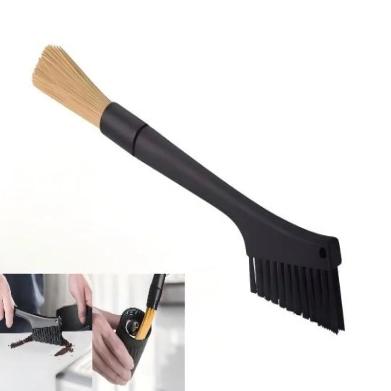 Coffee Machine Cleaning Brush, Dual Purpose Dusting Espresso Grinder Brush, Black, Polypropylene, PET Bristles
Coffee Machine Cleaning Brush, Dual Purpose Dusting Espresso Grinder Brush, Black, Polypropylene, PET Bristles