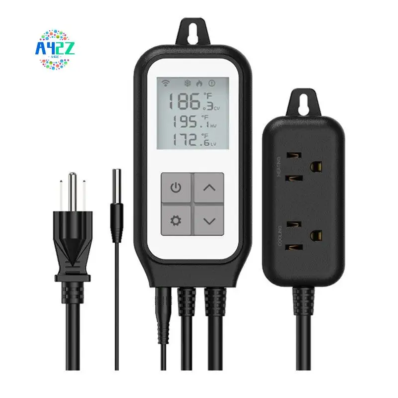 A42Z-Tuya WIFI Temperature Sensor Controller Thermostat Dual Heat Cooling Relay US Socket Thermometer Smart Life
A42Z-Tuya WIFI Temperature Sensor Controller Thermostat Dual Heat Cooling Relay US Socket Thermometer Smart Life