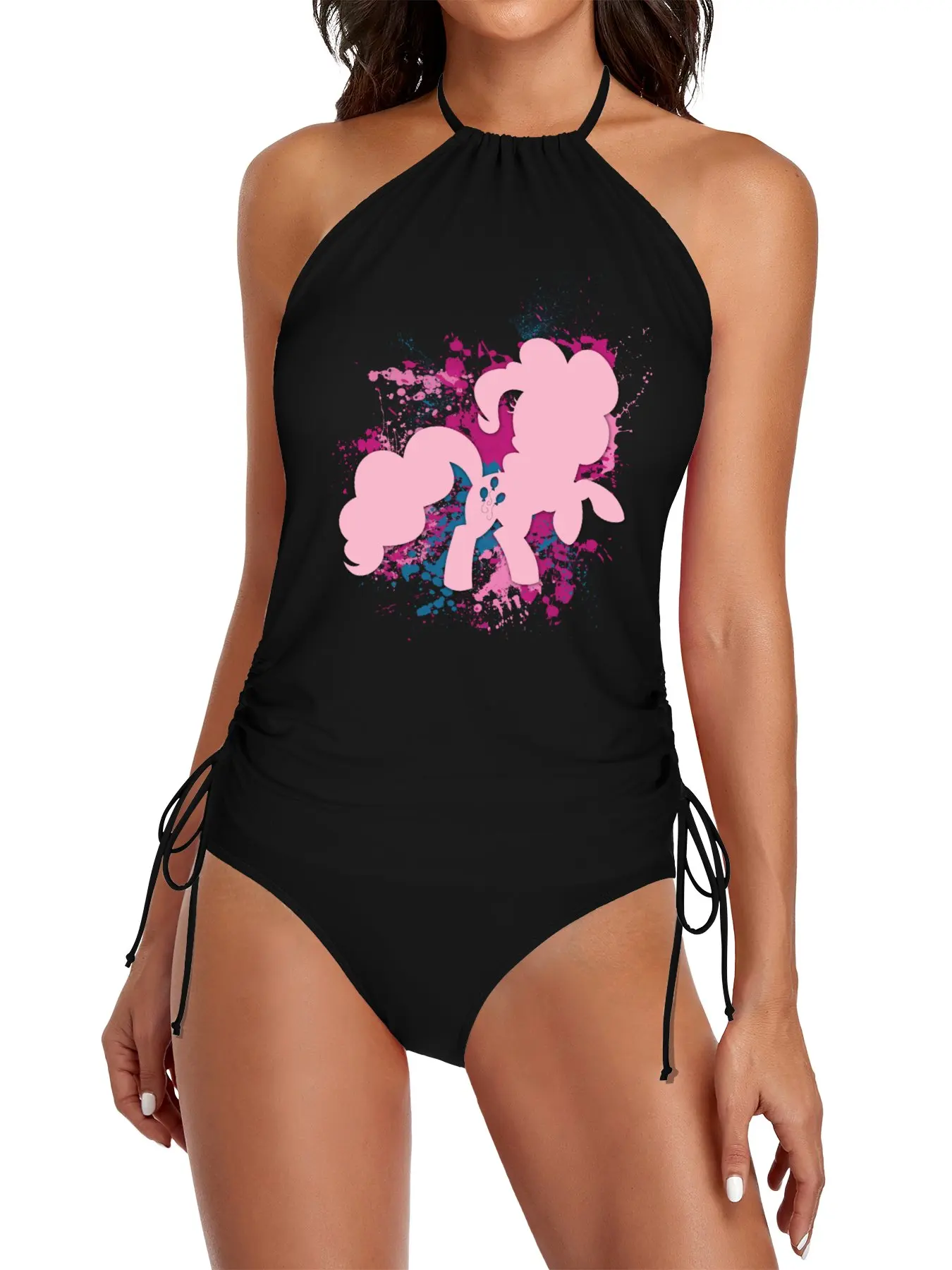 Pinkie Pie Split Swimsuit Set Woman swimsuit beach dresses for women Women beachwear bikini 2025 woman
Pinkie Pie Split Swimsuit Set Woman swimsuit beach dresses for women Women beachwear bikini 2025 woman