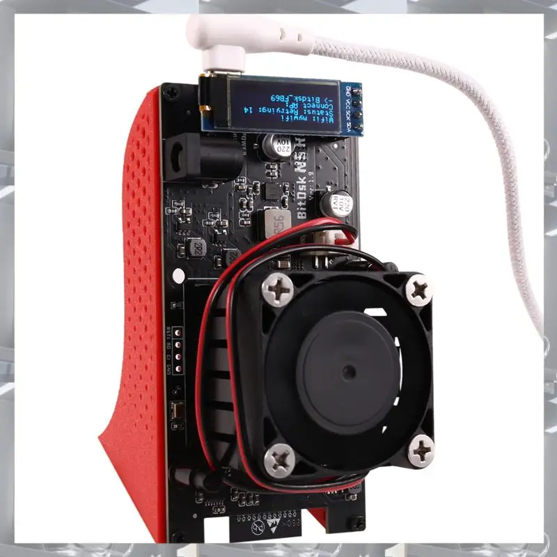 Лидер продаж-Bitaxe BM1397 Miner 200Gh/S Bitcoin BTC Solo Miner Автономный Bitdsk ASIC Miner Low Power Miner, Bitcoin BM1397 Miner
Лидер продаж-Bitaxe BM1397 Miner 200Gh/S Bitcoin BTC Solo Miner Автономный Bitdsk ASIC Miner Low Power Miner, Bitcoin BM1397 Miner