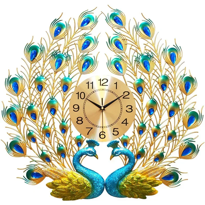 Double Peacock Wall Clock Home Digital Wall Watch Living Room Bedroom Silent Decorative Modern Design Wall Clocks
Double Peacock Wall Clock Home Digital Wall Watch Living Room Bedroom Silent Decorative Modern Design Wall Clocks