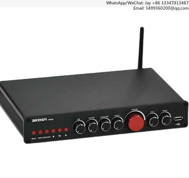 Power Amplifier 5.1 Digital Amplifier BT5.0 Subwoofer HIIF
Power Amplifier 5.1 Digital Amplifier BT5.0 Subwoofer HIIF