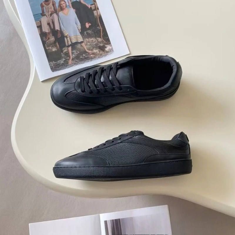 2026 Spring Summer New Unisex Color Block Lace-Up Sneakers Retro Couple Shoes Trendy All-Matching Breathable Casual Shoes
2026 Spring Summer New Unisex Color Block Lace-Up Sneakers Retro Couple Shoes Trendy All-Matching Breathable Casual Shoes
