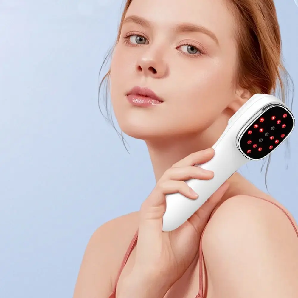 Creative Plastic Red Light Device 650nm+808nm Facial Skincare Laser Device Handheld Infrared Beauty Device Health Care
Creative Plastic Red Light Device 650nm+808nm Facial Skincare Laser Device Handheld Infrared Beauty Device Health Care