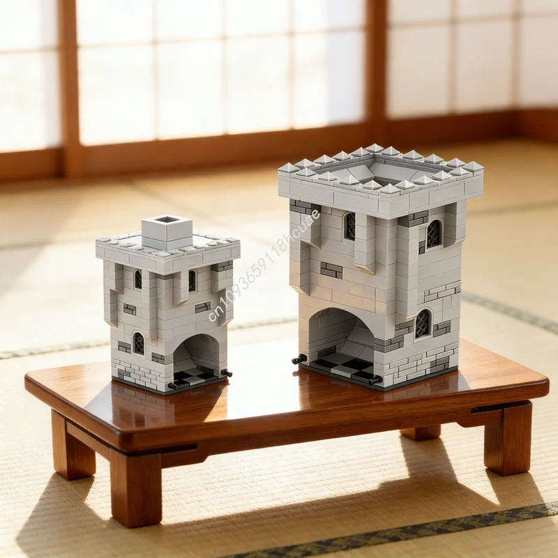 296pcs MOC Dice Tower Model Building Blocks Architecture Assemble DIY Creative Christmas Gifts Toys Idea Kids Education Brick
296pcs MOC Dice Tower Model Building Blocks Architecture Assemble DIY Creative Christmas Gifts Toys Idea Kids Education Brick