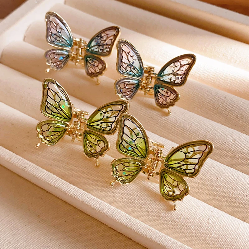Women's small ponytail hair clip girl fashion shark clip hair accessory set mini butterfly hair clip
Women's small ponytail hair clip girl fashion shark clip hair accessory set mini butterfly hair clip