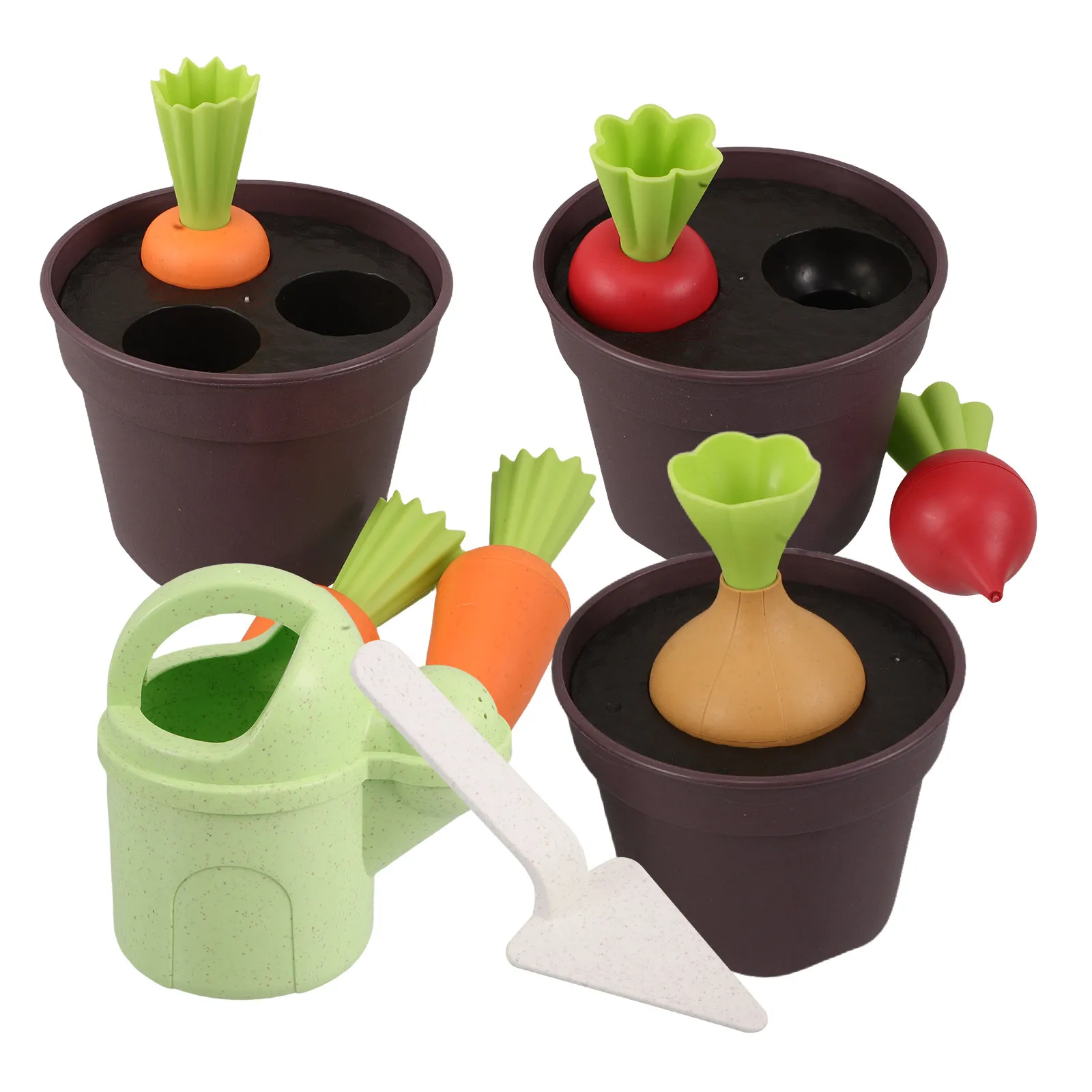 Набор для игр на пляже для детей: лопатка, лейка и инструменты для копания из пшеничной соломы для игр на свежем воздухе
Набор для игр на пляже для детей: лопатка, лейка и инструменты для копания из пшеничной соломы для игр на свежем воздухе