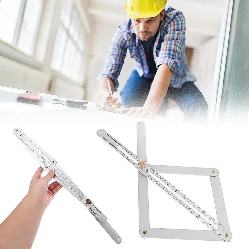 1 Pc Stainless Steel Protractor Corner Angle Finder Ceiling Artifact Tool Square Protractor Carpentry Building Measuring Tools
1 Pc Stainless Steel Protractor Corner Angle Finder Ceiling Artifact Tool Square Protractor Carpentry Building Measuring Tools
