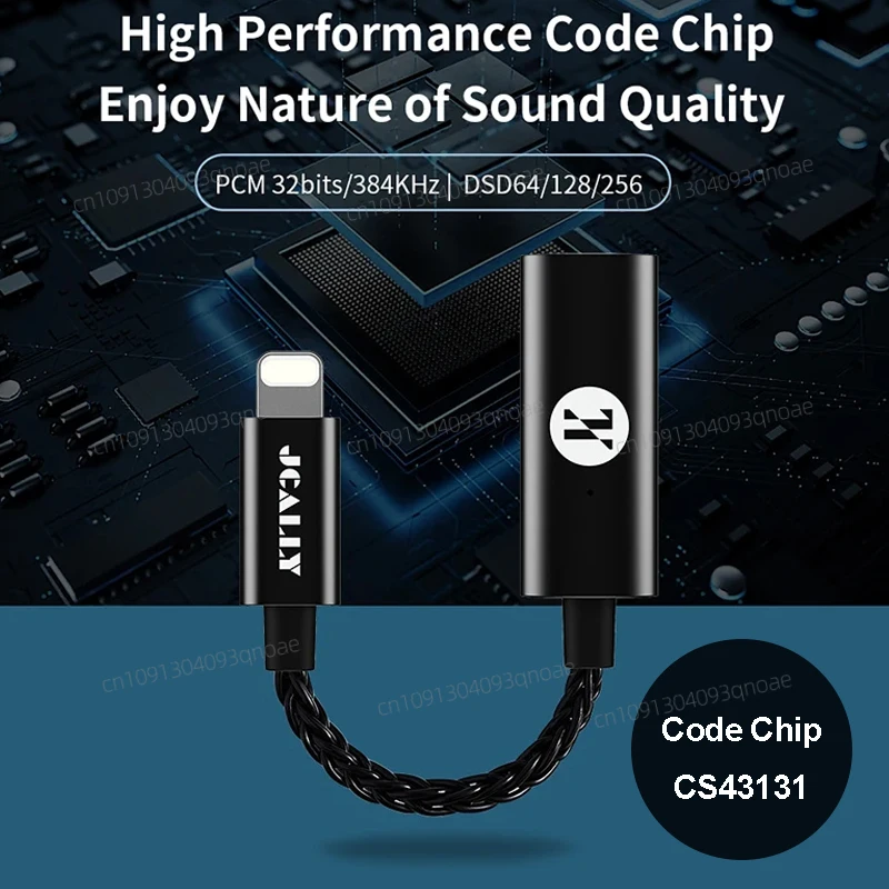 JCALLY Light-ning to 3.5mm Digital Audio DAC For iPhone IOS Headphone AMP Type-C to 3.5mm USB DAC For Android PCM DSD256 384KHZ
JCALLY Light-ning to 3.5mm Digital Audio DAC For iPhone IOS Headphone AMP Type-C to 3.5mm USB DAC For Android PCM DSD256 384KHZ