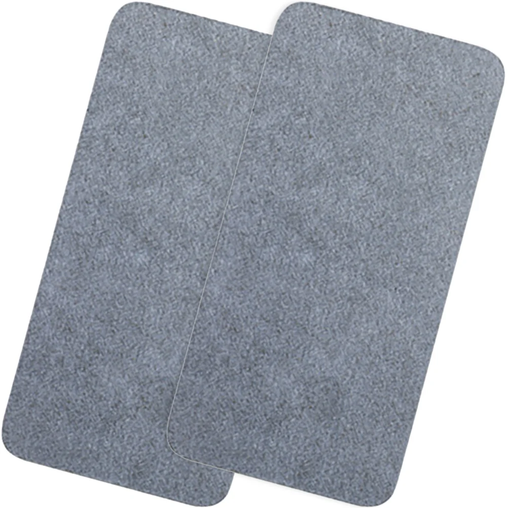 2 Pcs Mud Absorbent Pad 16x8cm Deep Gray Countertop Mats for Bathroom Soap Holder Cup Coasters Water Absorbent Non
2 Pcs Mud Absorbent Pad 16x8cm Deep Gray Countertop Mats for Bathroom Soap Holder Cup Coasters Water Absorbent Non