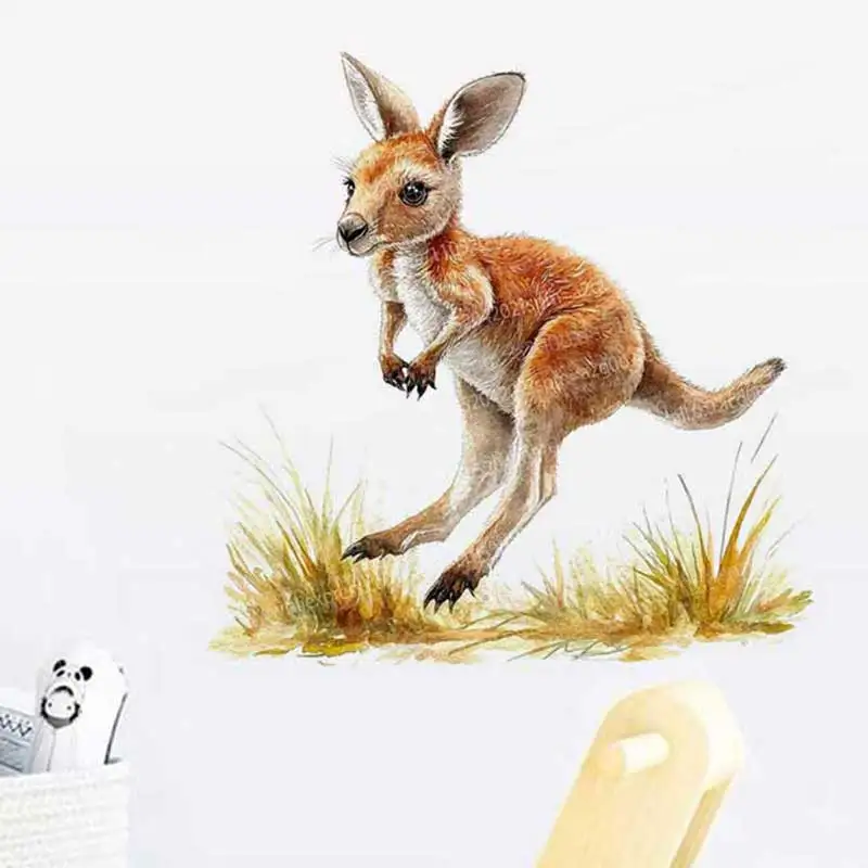 Watercolor Kangaroo Baby Wall Stickers Children's Room Art Decal Sofa Background Living Room Decor AA294
Watercolor Kangaroo Baby Wall Stickers Children's Room Art Decal Sofa Background Living Room Decor AA294
