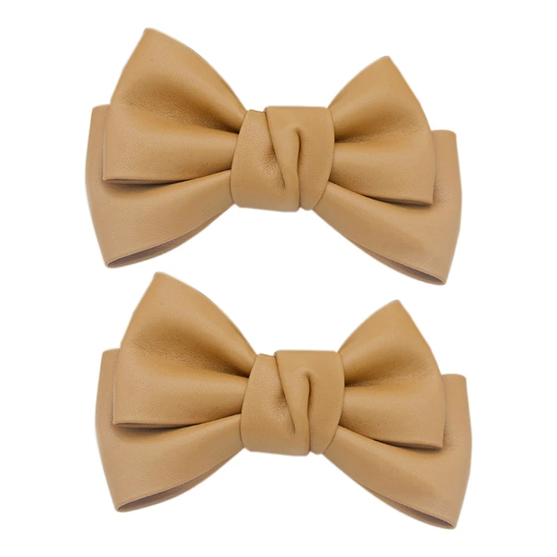 2Pcs Removable Shoe Clips Leather Bow Shoe Clips Shoe Jewelry Clips Wedding Party Shoe Buckle Khaki Color Easy Install
2Pcs Removable Shoe Clips Leather Bow Shoe Clips Shoe Jewelry Clips Wedding Party Shoe Buckle Khaki Color Easy Install
