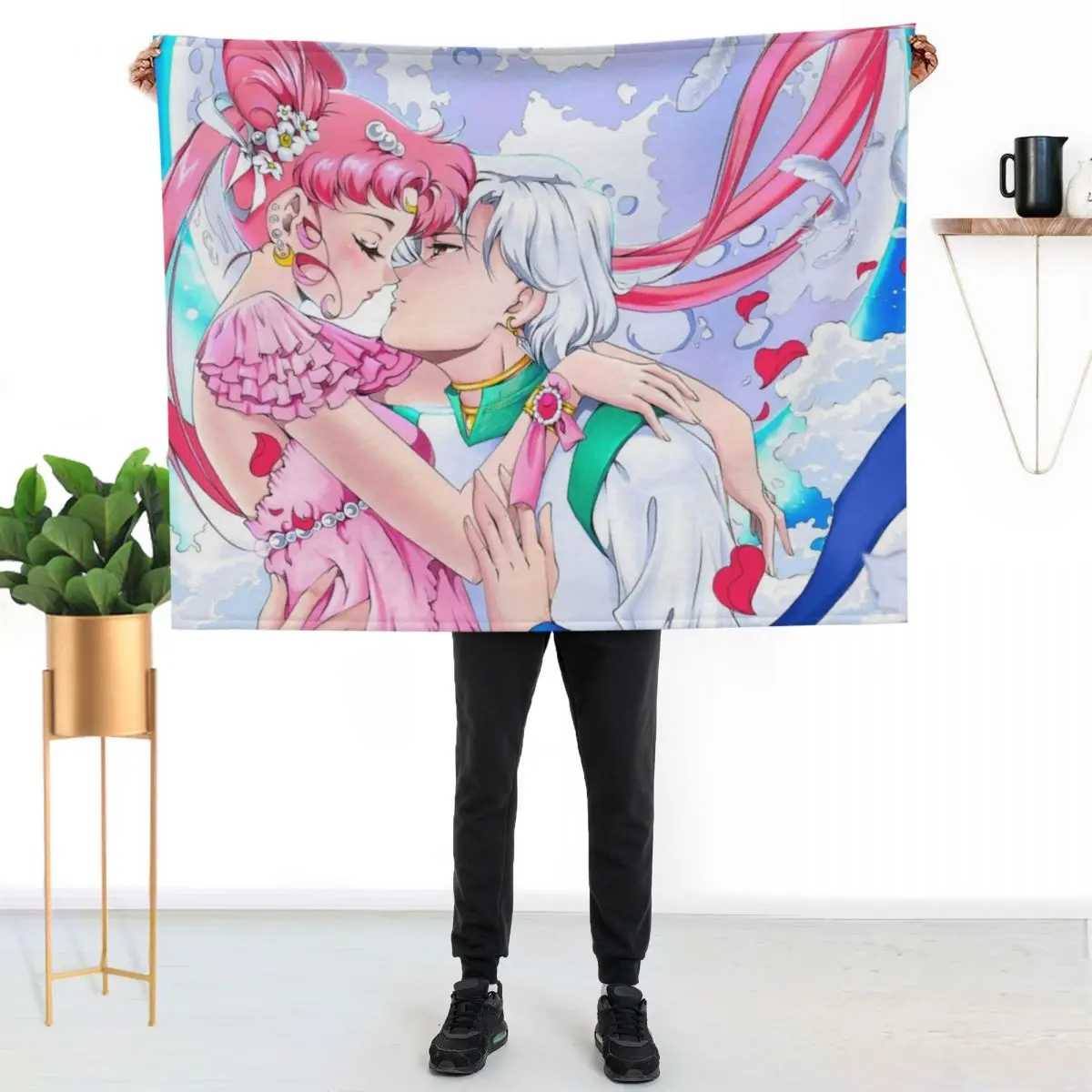 Helios x Chibiusa Moonlight Kiss Throw Blanket Soft Bedroom Blanket for Night Sleeping
Helios x Chibiusa Moonlight Kiss Throw Blanket Soft Bedroom Blanket for Night Sleeping