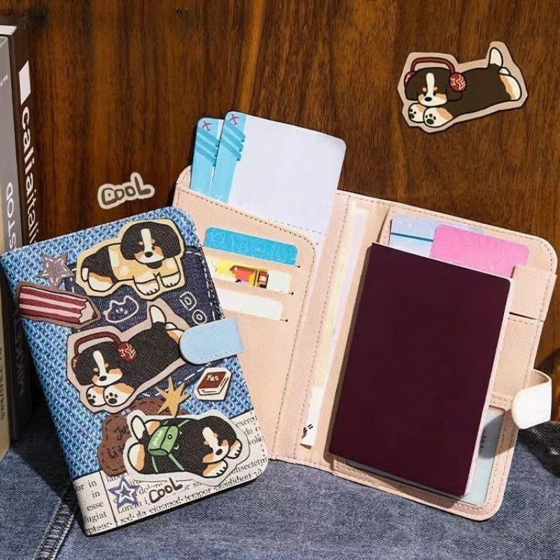 Cute Cartoon PU Passport Cover for Travel, Multi-Functional ID Card Holder Wallet, Portable Ticket & Credit Card Organizer
Cute Cartoon PU Passport Cover for Travel, Multi-Functional ID Card Holder Wallet, Portable Ticket & Credit Card Organizer