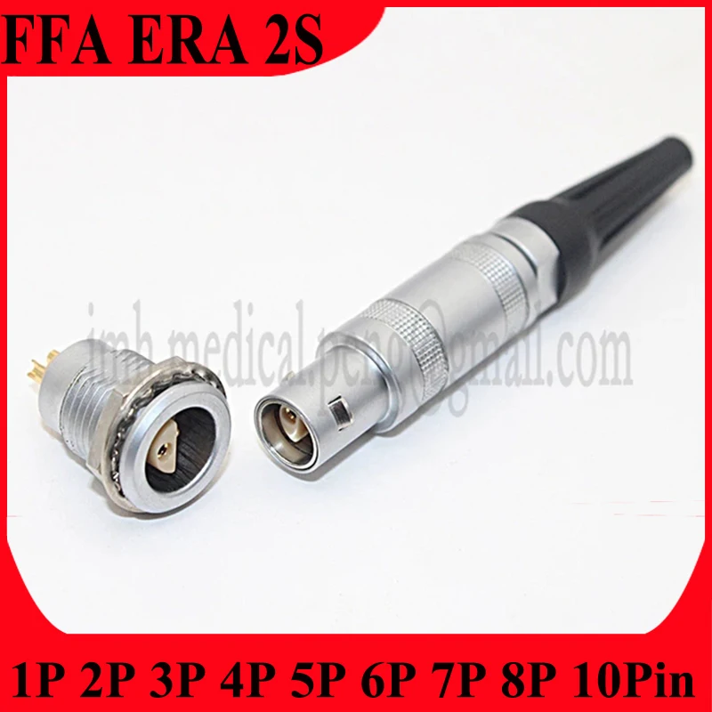FFA ERA 2S Coaxial Connector 1 2 3 4 5 6 7 8 10 Pin Single Pole Half Moon Coaxial Aviation Plug Socket Ultrasonic C9 Connector
FFA ERA 2S Coaxial Connector 1 2 3 4 5 6 7 8 10 Pin Single Pole Half Moon Coaxial Aviation Plug Socket Ultrasonic C9 Connector
