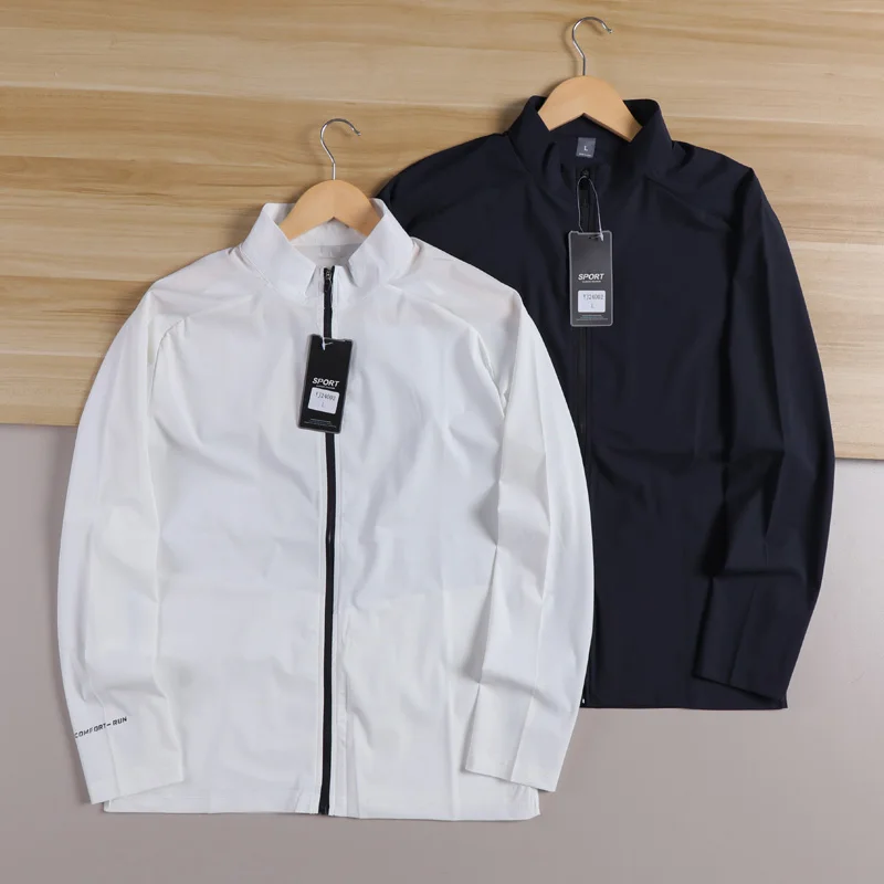 Уличная легкая дышащая спортивная куртка Qui Dry для мужчин, однотонное пальто с воротником, модное городское пальто, весна-осень
Уличная легкая дышащая спортивная куртка Qui Dry для мужчин, однотонное пальто с воротником, модное городское пальто, весна-осень