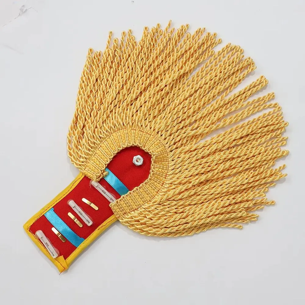 1Pair Multipurpose Shoulder Pad Epaulettes Brooch Board Colorful Tassel Fringe Epaulets With Buckle Jackets Overcoats Epaulett
1Pair Multipurpose Shoulder Pad Epaulettes Brooch Board Colorful Tassel Fringe Epaulets With Buckle Jackets Overcoats Epaulett