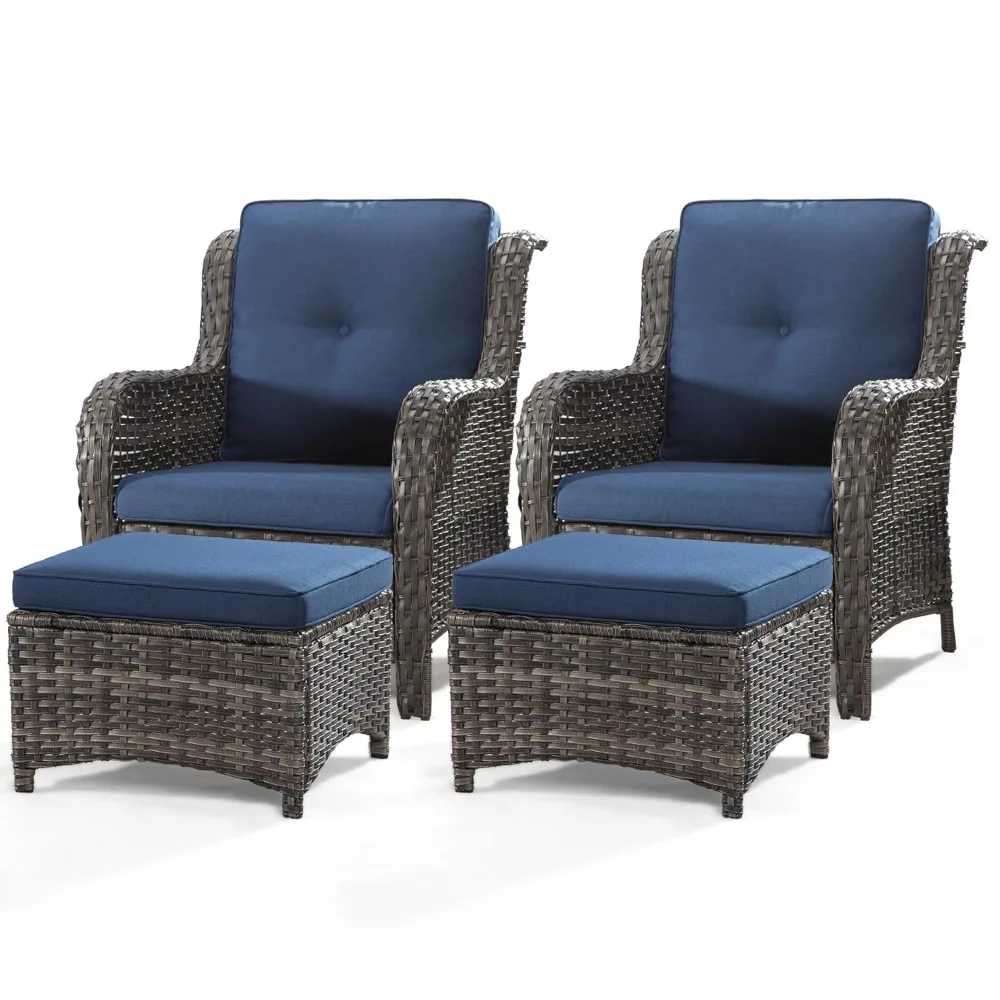 Комплект садовой мебели из 4 предметов: 2 плетеных кресла и 2 пуфа для двора, веранды, балкона (с возможностью индивидуальной настройки)
Комплект садовой мебели из 4 предметов: 2 плетеных кресла и 2 пуфа для двора, веранды, балкона (с возможностью индивидуальной настройки)