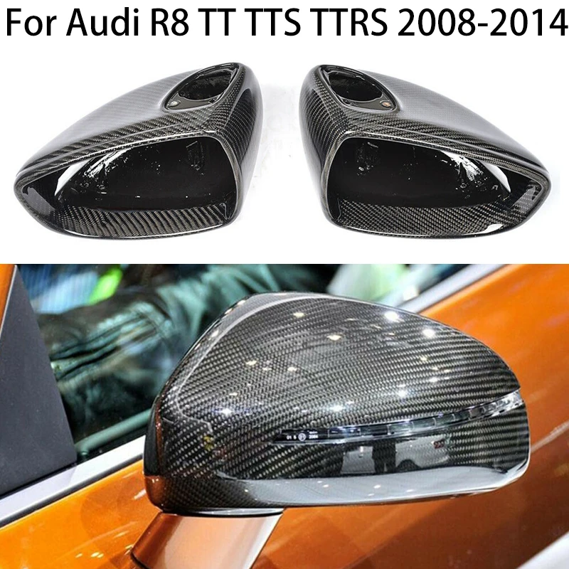 For TT TTS 2008-2014 for Audi R8 2007-2011 Replace Real Carbon Fiber Car Side Rearview Mirror Cover Cap parts accessories
For TT TTS 2008-2014 for Audi R8 2007-2011 Replace Real Carbon Fiber Car Side Rearview Mirror Cover Cap parts accessories