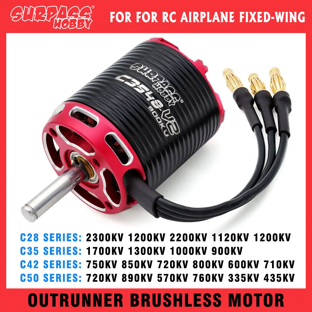 SURPASS HOBBY RC Бесщеточный двигатель Outrunner C28/C35/C42/C50 Series Flier V2 14-полюсный с ЧПУ для всех моделей самолетов с неподвижным крылом
SURPASS HOBBY RC Бесщеточный двигатель Outrunner C28/C35/C42/C50 Series Flier V2 14-полюсный с ЧПУ для всех моделей самолетов с неподвижным крылом