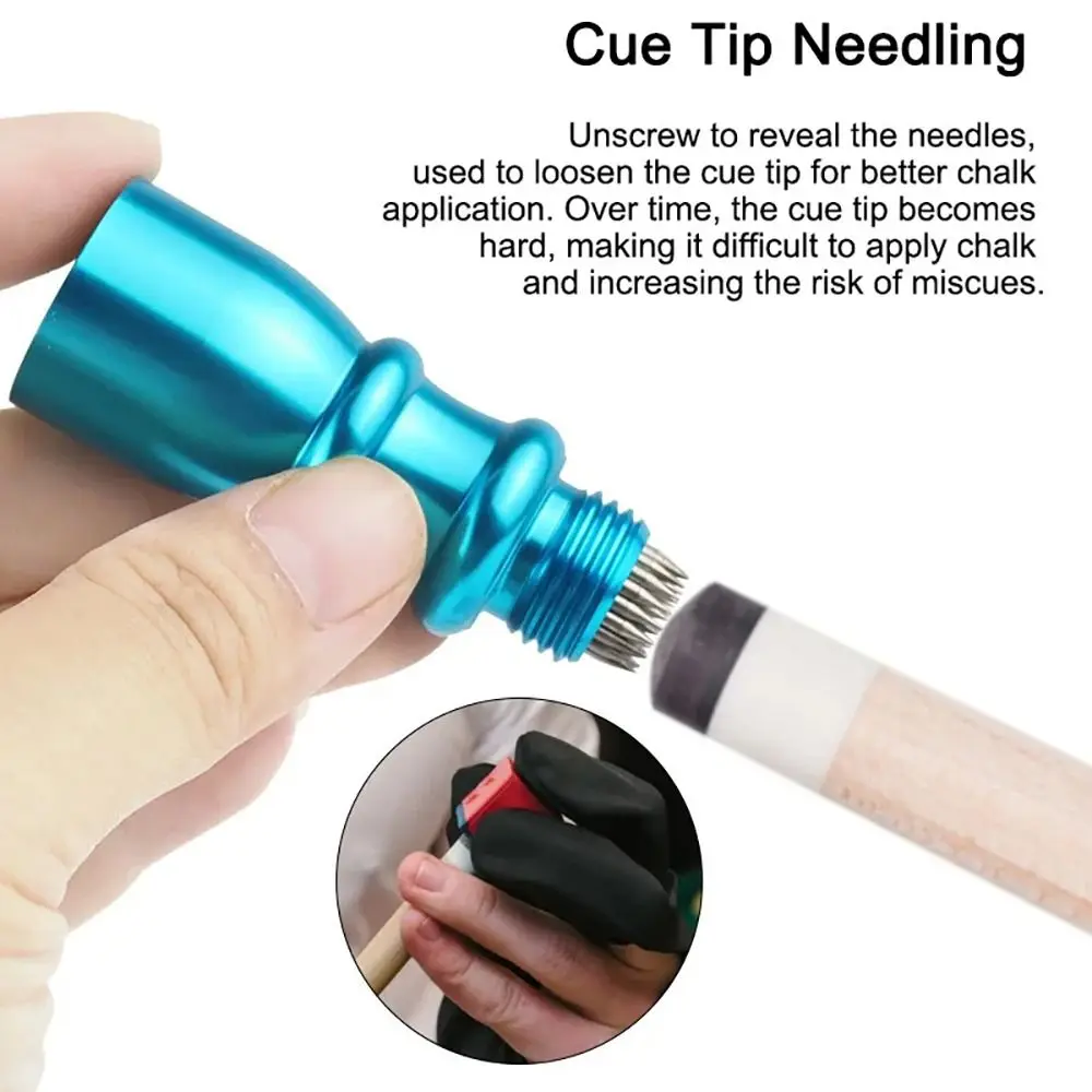 Durable 3 in 1 Cue Tip Shaper Colorful Multifunctional Tip Trim Tool Professional Shaper Aerator Tapper Billiard Snooker Pool
Durable 3 in 1 Cue Tip Shaper Colorful Multifunctional Tip Trim Tool Professional Shaper Aerator Tapper Billiard Snooker Pool