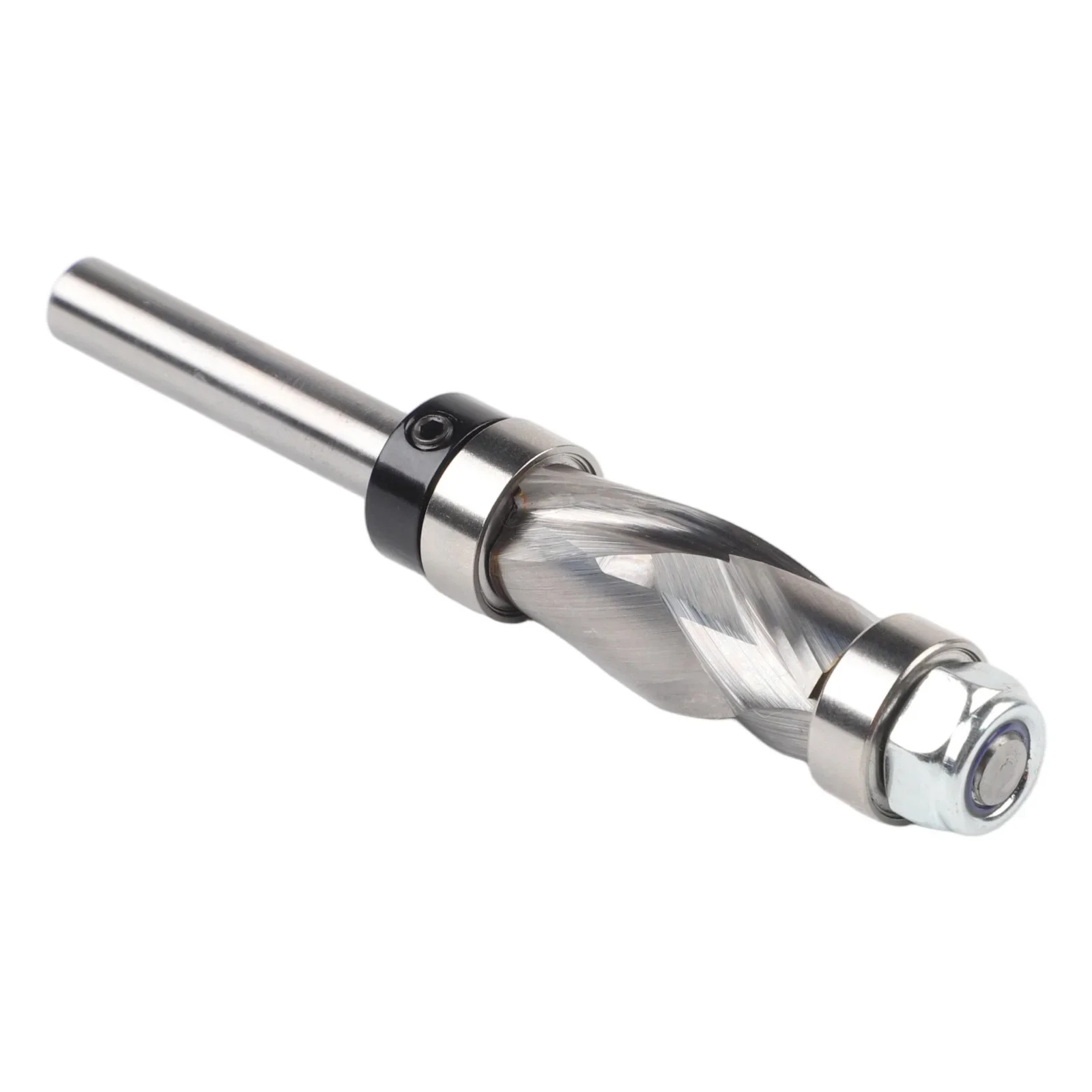 Efficient Dual Bearing Spiral Router Bit for Precise Cuts Features a Standard 1/4 Inch Shank and 12 Inch Diameter
Efficient Dual Bearing Spiral Router Bit for Precise Cuts Features a Standard 1/4 Inch Shank and 12 Inch Diameter