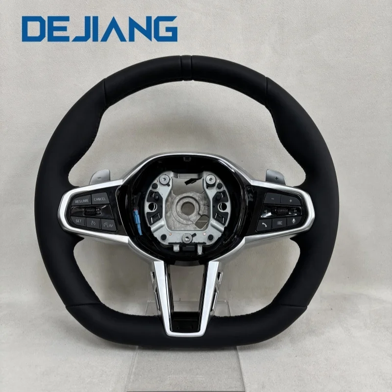 For BMW G Chassis F35 F10 F18 F90 G20 G30 G38 G82 G11 G06 X4 X5 X6 X7 Forged Leather Steering Wheel Personalized Without airbags
For BMW G Chassis F35 F10 F18 F90 G20 G30 G38 G82 G11 G06 X4 X5 X6 X7 Forged Leather Steering Wheel Personalized Without airbags