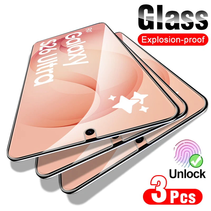 3Pcs 9H Glass For Samsung Galaxy S26 Ultra 5G Screen Protector on Samung Sumsung S 26 Plus 26Ultra 26+ S26+ S26Ultra Unlock Film
3Pcs 9H Glass For Samsung Galaxy S26 Ultra 5G Screen Protector on Samung Sumsung S 26 Plus 26Ultra 26+ S26+ S26Ultra Unlock Film