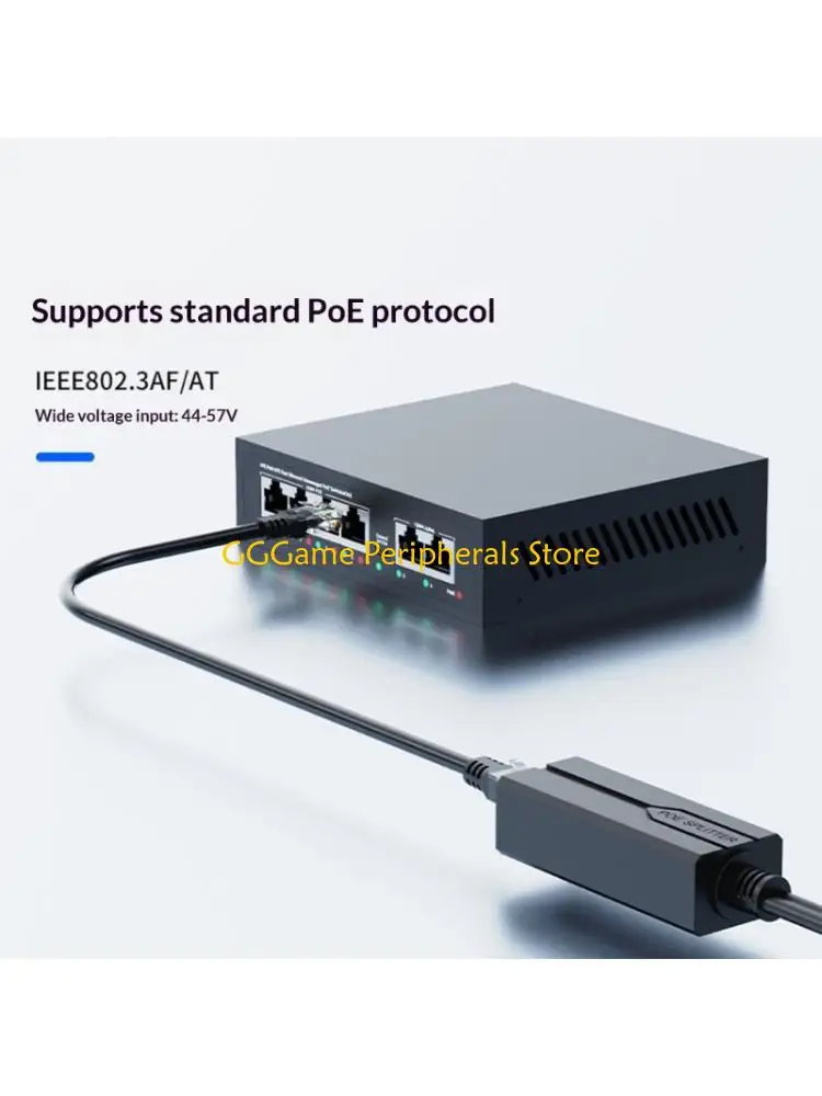U55B High Performances 48V to 12V POE Splitter Converters Simple Installation
U55B High Performances 48V to 12V POE Splitter Converters Simple Installation