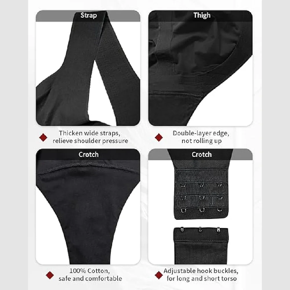 Shapewear Bodysuit Wire Free No Need Extra Bra Slimming Shaper Breathable Invisible Tummy Control Body Shaper for Summer Outfit
Shapewear Bodysuit Wire Free No Need Extra Bra Slimming Shaper Breathable Invisible Tummy Control Body Shaper for Summer Outfit