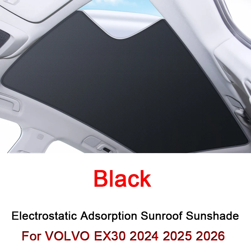 Car Electrostatic Adsorption Sunroof Sunshade Cover For VOLVO EX30 2024 2025 2026 Heat Insulation Skylight Sticker Accessory
Car Electrostatic Adsorption Sunroof Sunshade Cover For VOLVO EX30 2024 2025 2026 Heat Insulation Skylight Sticker Accessory