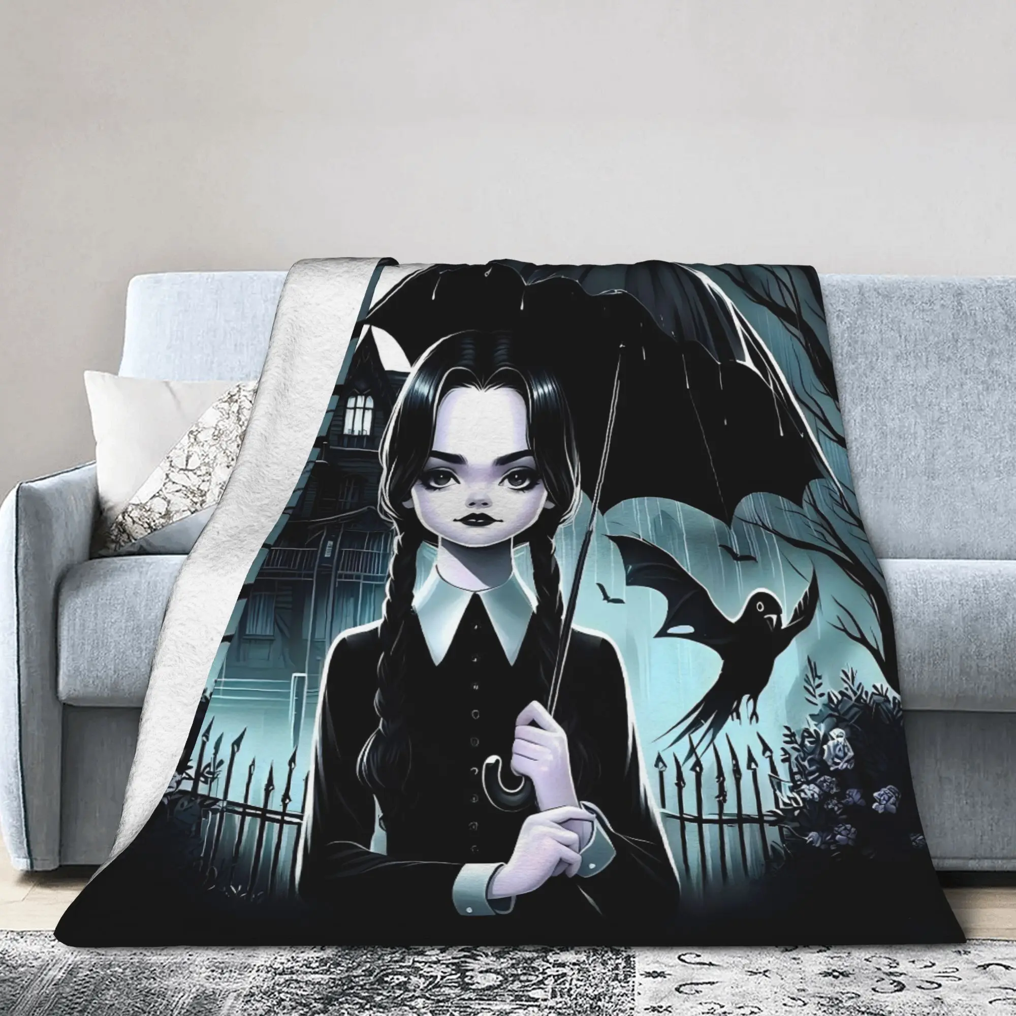 Gothic Mansion Blanket - Cozy Throw for Horror Fans, Gifts, Home Decor, Unique Collectors of Dark Art & Haunted House Enthusiast
Gothic Mansion Blanket - Cozy Throw for Horror Fans, Gifts, Home Decor, Unique Collectors of Dark Art & Haunted House Enthusiast