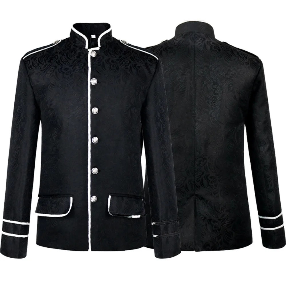 Medieval Renaissance Gothic Cosplay Costume Suit Victorian Steampunk Coat Men Halloween Carnival Party Stage Clothes Role Play
Medieval Renaissance Gothic Cosplay Costume Suit Victorian Steampunk Coat Men Halloween Carnival Party Stage Clothes Role Play