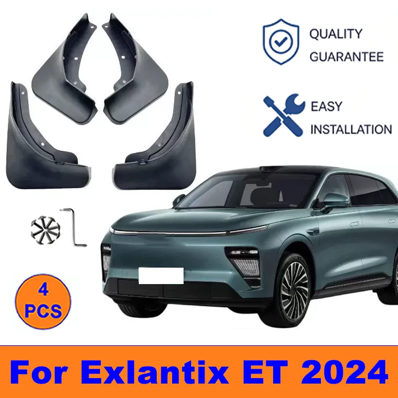 4Pcs Mud Flaps For Exlantix ET 2024 - Splash Guards Front & Rear Wheel Fender Mudguards Car Exterior Protection Accessories
4Pcs Mud Flaps For Exlantix ET 2024 - Splash Guards Front & Rear Wheel Fender Mudguards Car Exterior Protection Accessories