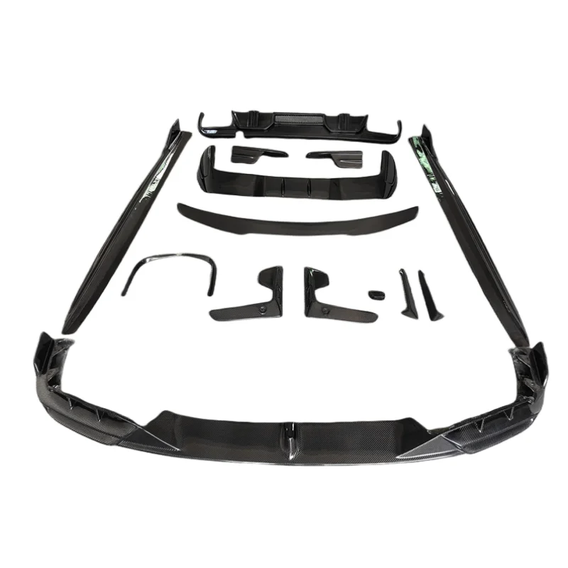 LD Style Carbon Fiber Front Bumper Side Skirts Rear Diffuser Rear Spoiler Front and Rear Bumper Vents for BMW F95 X5M Body Kit
LD Style Carbon Fiber Front Bumper Side Skirts Rear Diffuser Rear Spoiler Front and Rear Bumper Vents for BMW F95 X5M Body Kit