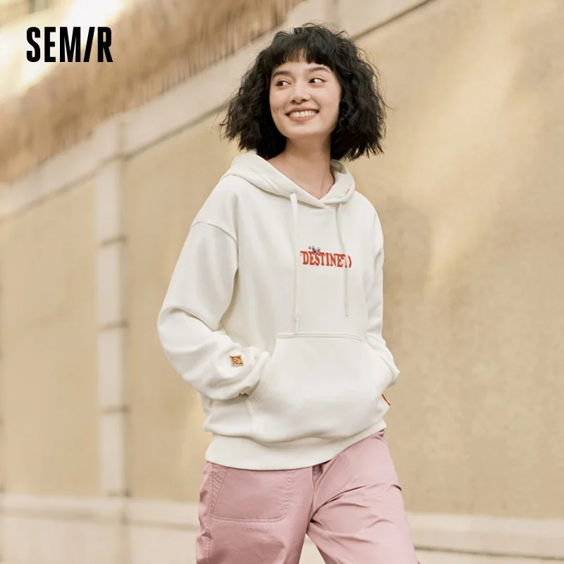 Semir Hoodie Women Hooded Printed Top 2025 New Style Girls' Red Spring Loose Pullover Casual Top
Semir Hoodie Women Hooded Printed Top 2025 New Style Girls' Red Spring Loose Pullover Casual Top