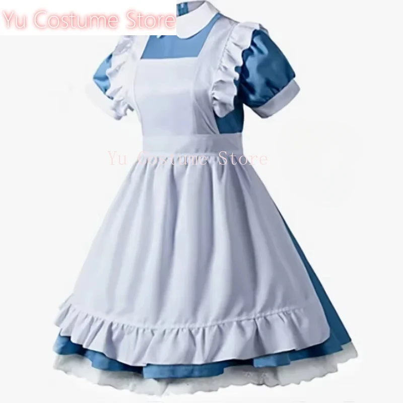 European Code Light Tone Girl Cos Costume Alice Lolita Maid Costume Cos Role Play Lolita 2025
European Code Light Tone Girl Cos Costume Alice Lolita Maid Costume Cos Role Play Lolita 2025