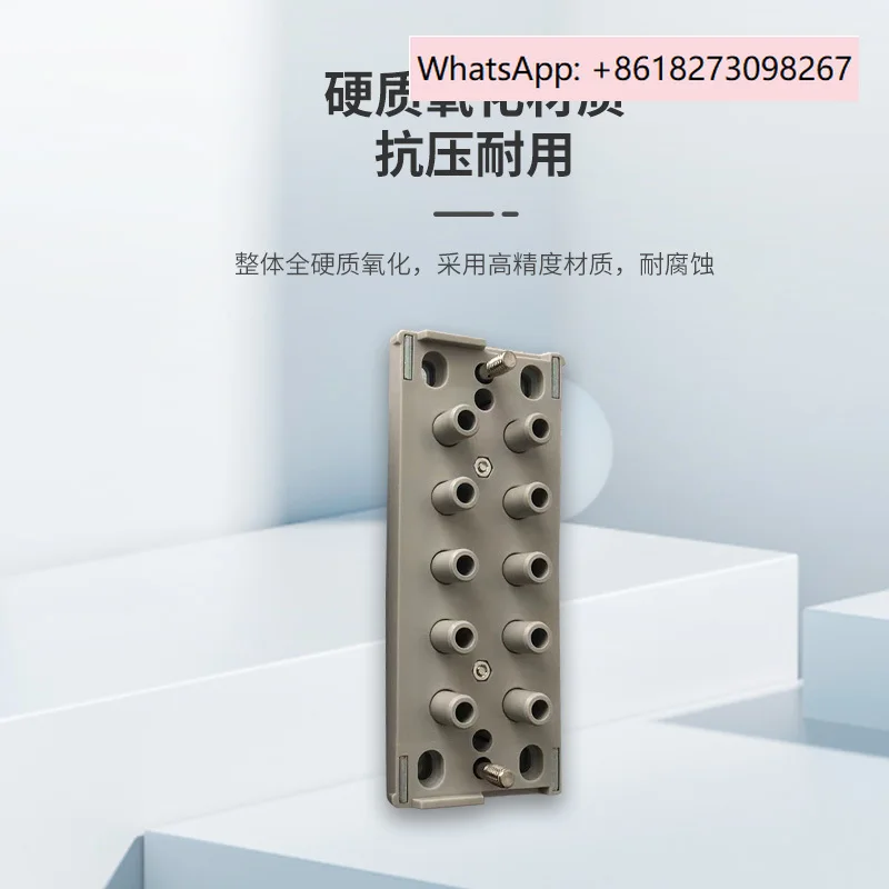 Pneumatic component rectangular multi tube docking joint KDM20-08/KDM10P-06/KDM10S-04
Pneumatic component rectangular multi tube docking joint KDM20-08/KDM10P-06/KDM10S-04