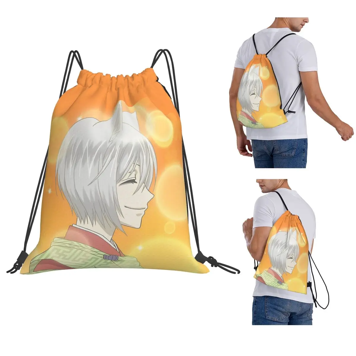 Anime Kamisama Kiss Nanami Tomoe Backpacks Multi-function Drawstring Bundle Pocket Sundries Bag Book Bags for Travel Students
Anime Kamisama Kiss Nanami Tomoe Backpacks Multi-function Drawstring Bundle Pocket Sundries Bag Book Bags for Travel Students