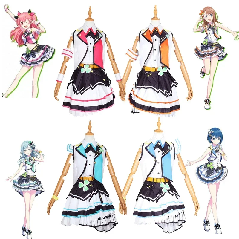 Coslan Project Sekai Colorful Stage feat Cosplay Costum MORE MORE JUMP Kiritani Haruka Hanasato Minori Momoi Airi Hinomori Shizu
Coslan Project Sekai Colorful Stage feat Cosplay Costum MORE MORE JUMP Kiritani Haruka Hanasato Minori Momoi Airi Hinomori Shizu