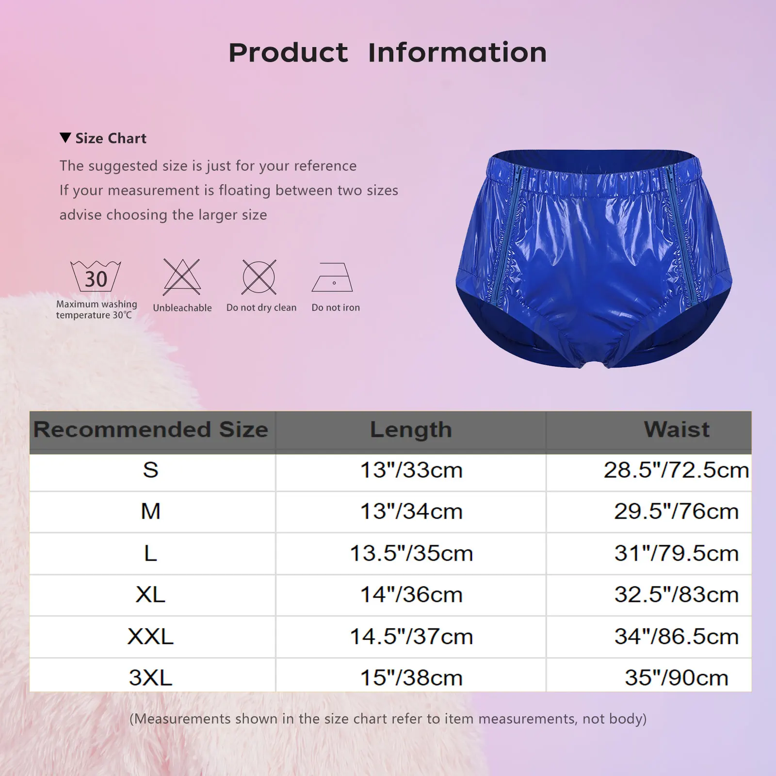 Mens Womens Special Needs Shorts Underwear Nursing Leak-proof Diaper Cover Both Side Zipper Tear-away Waterproof Reusable Briefs
Mens Womens Special Needs Shorts Underwear Nursing Leak-proof Diaper Cover Both Side Zipper Tear-away Waterproof Reusable Briefs
