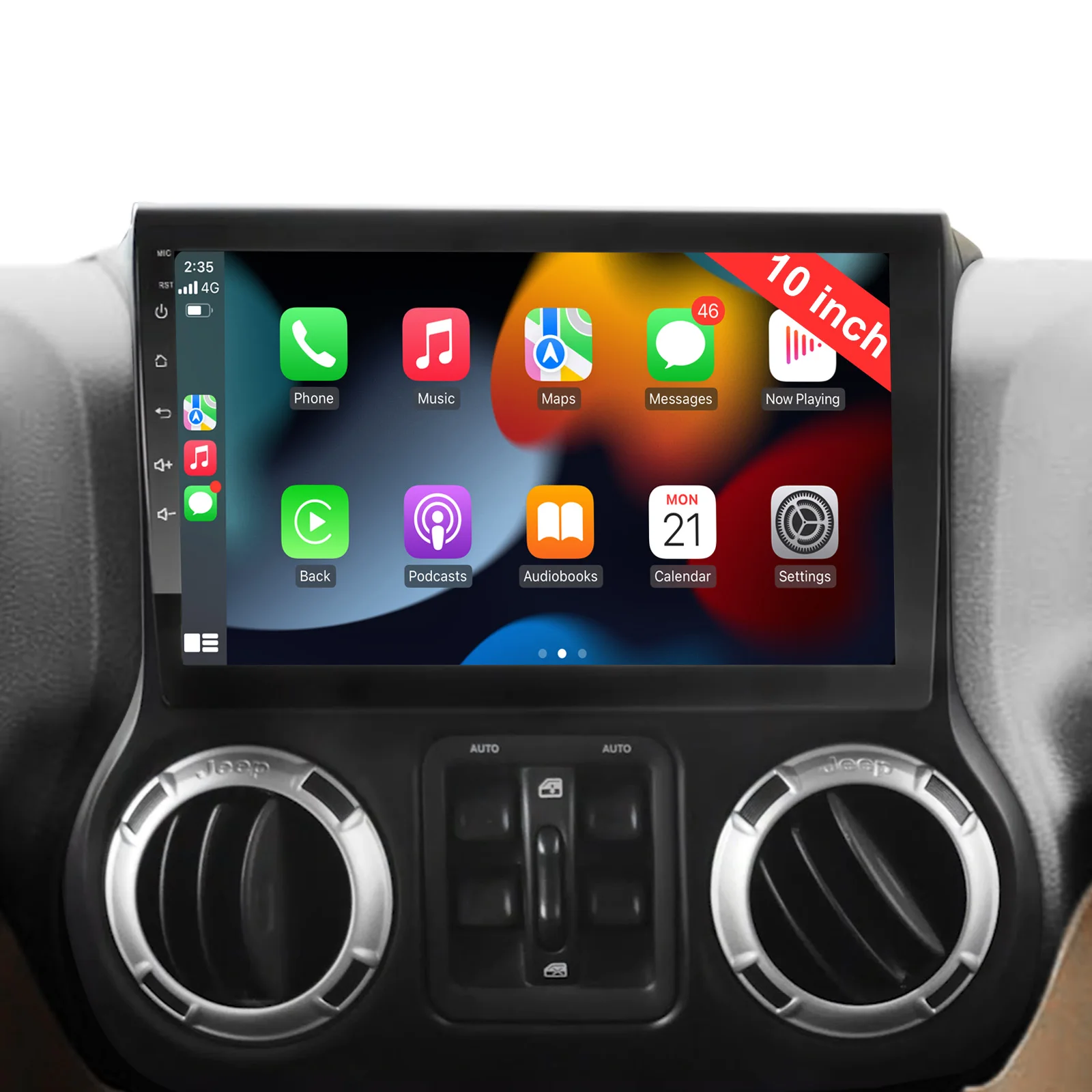 Car Radio Compatible with Android Auto Wireless Carplay for Jeep Wrangler JK 2007-2018 8core 1280X720 Touch Screen Car Stereo
Car Radio Compatible with Android Auto Wireless Carplay for Jeep Wrangler JK 2007-2018 8core 1280X720 Touch Screen Car Stereo