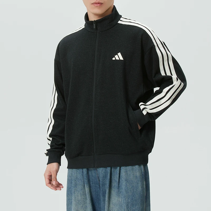 Adidas Men's Sportswear Windproof Stand-Up Collar Knitted Jacket Outdoor Breathable Sports Top Kr2488
Adidas Men's Sportswear Windproof Stand-Up Collar Knitted Jacket Outdoor Breathable Sports Top Kr2488