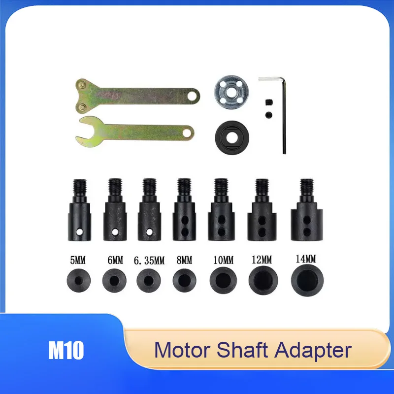 M10 Shaft Coupling Saw Blade Connecting Rod with Clamp Plate, Arbor Adapter for Angle Grinder Bench Grinder
M10 Shaft Coupling Saw Blade Connecting Rod with Clamp Plate, Arbor Adapter for Angle Grinder Bench Grinder